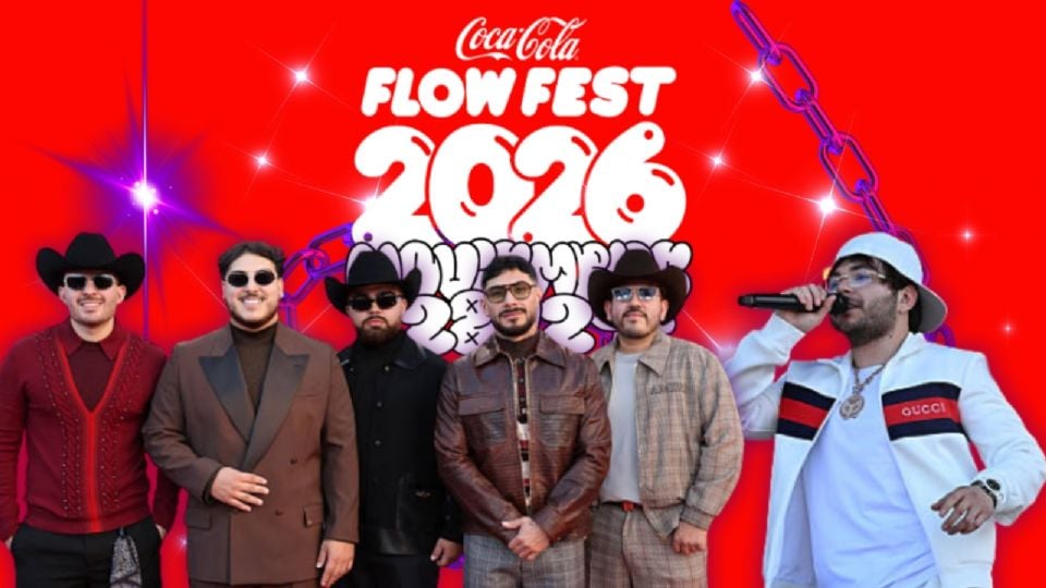 Revelan cartel oficial del Flow Fest 2026 en la CDMX