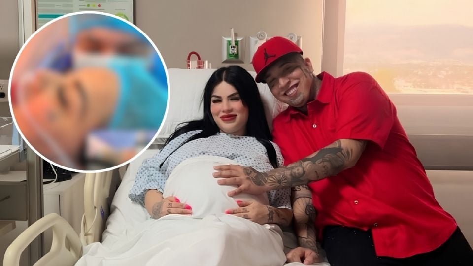 Mona y Geros le dan la bienvenida a su primer bebé