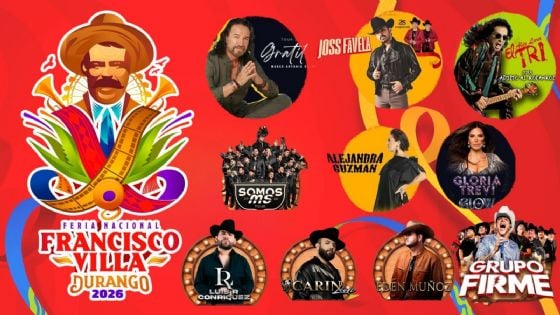 Feria Nacional Francisco Villa Durango 2026: Fechas y cartelera de artistas que darán concierto