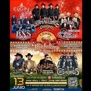 Ernesto Solano y su Maguey en el Elgin Micheleros Fest