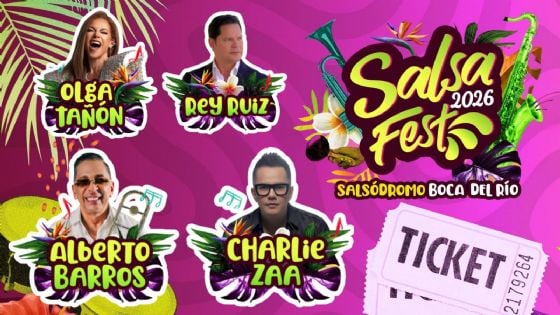 Salsa Fest Veracruz 2026: Artistas que darán concierto GRATIS HOY 14 de junio durante la CLAUSURA