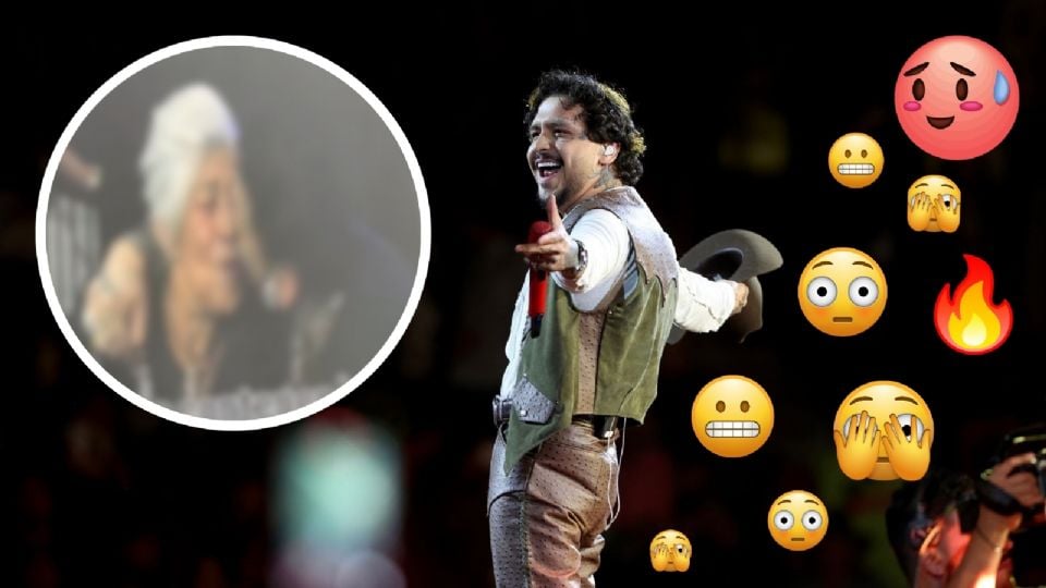 Christian Nodal se vuelve viral en Monterrey tras tierno momento con una fan mayor