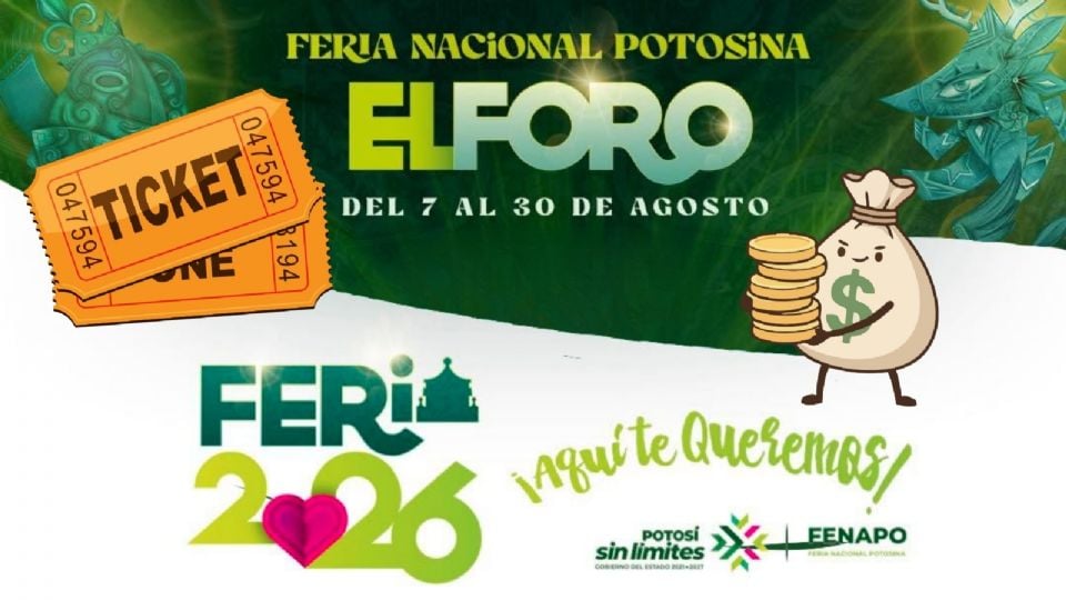 Feria Nacional Potosina 2026 Revelan el precio de los boletos para las terrazas en El Foro