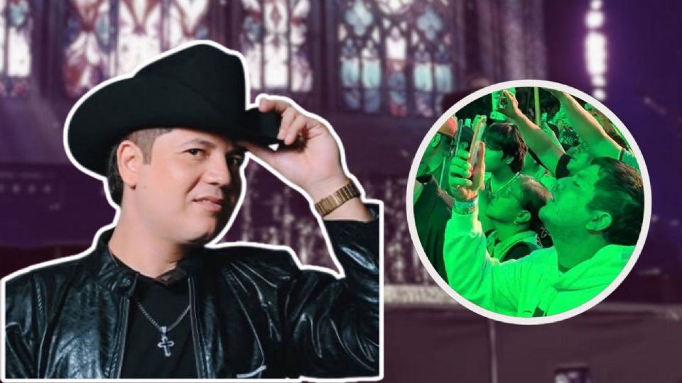 Captan a Remmy Valenzuela en concierto de Maná