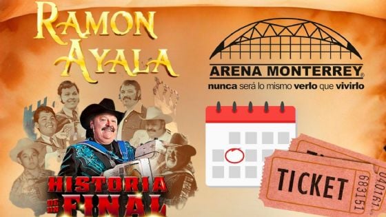 Ramón Ayala en la Arena Monterrey 2026: Fecha y lista completa de precios por zona